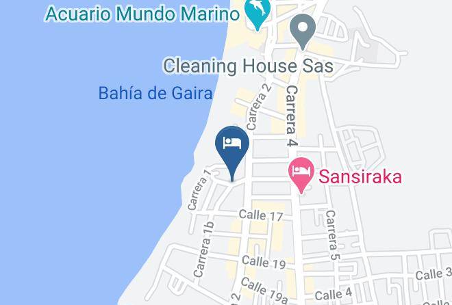 Santa Marta - Ayenda 1620 La Santa Maps