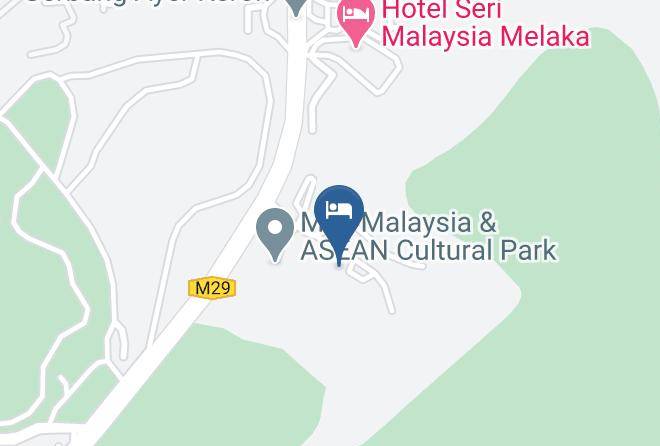 Melaka Tengah - Ayer Keroh Country Resort Maps