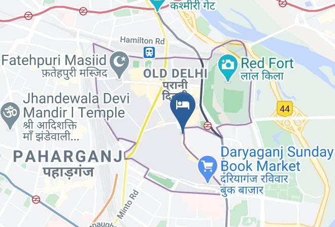 New Delhi - Ayesha Palace Hotel Maps
