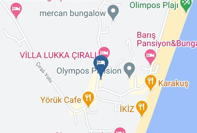 Antalya - Aygun Pansiyon Maps