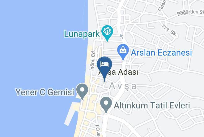 Marmara District - Ayhan Motel Avsa Maps
