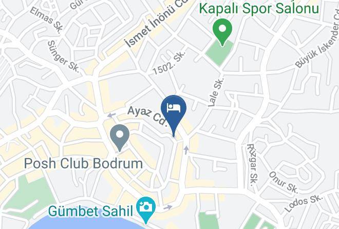 Bodrum - Ayisigi Hotel Maps