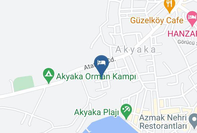 Ula - Ayka Otel Maps