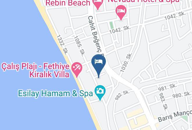 Fethiye - Aymes Hotel Maps