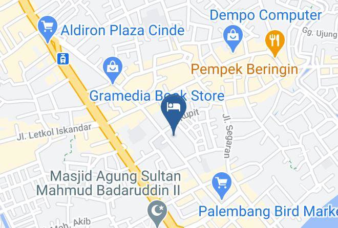 Palembang - Ayola Sentosa Palembang Maps