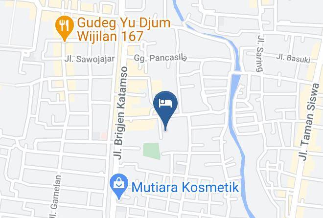 Kota Yogyakarta - Ayola Tasneem Convention Hotel Yogyakarta Maps