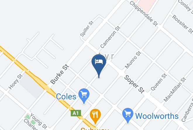Burdekin - Ayr Backpackers Maps