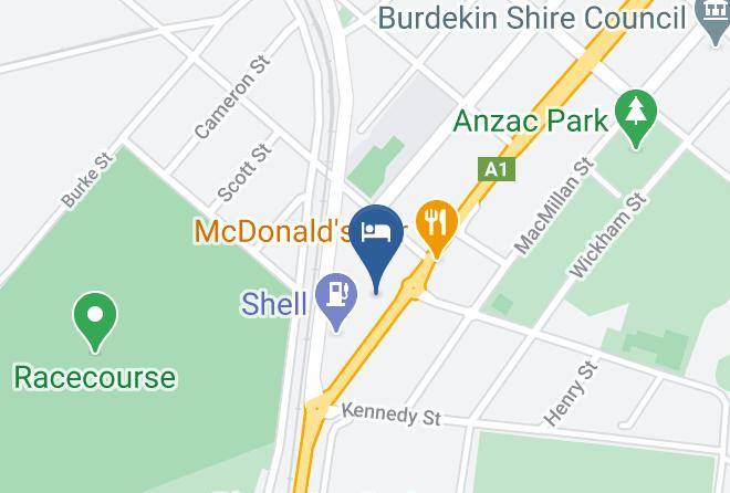 Burdekin - Ayr Traveller's Motel Maps