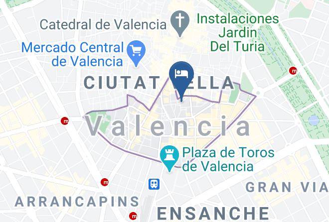 Valencia - Only You Hotel Valencia Maps