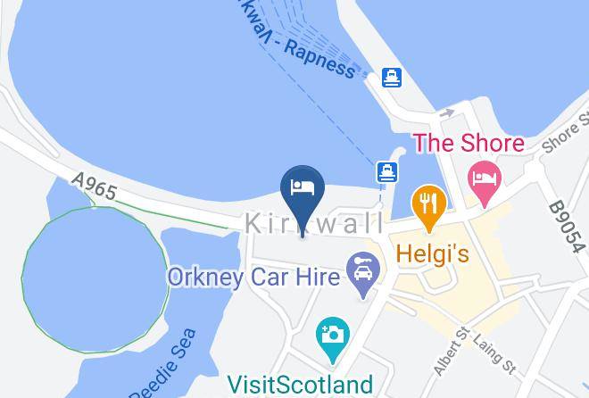 Orkney Islands - Ayre Hotel Maps