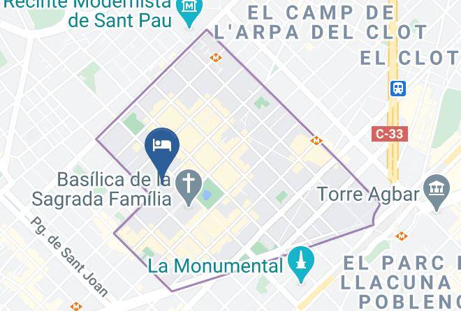 Barcelona - Ayre Hotel Rosellon Maps