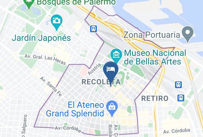 Buenos Aires - Ayres De Recoleta Maps