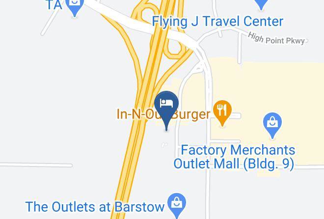 San Bernardino - Ayres Hotel Barstow Maps