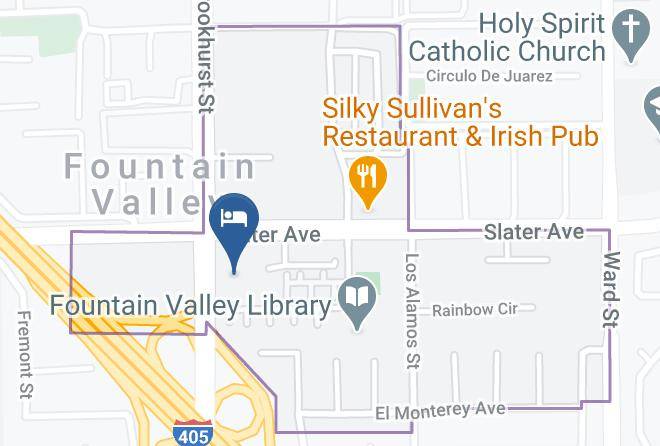 Orange - Ayres Hotel Fountain Valley Maps