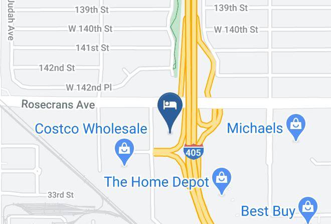 Los Angeles - Ayres Hotel Manhattan Beach Hawthorne Maps