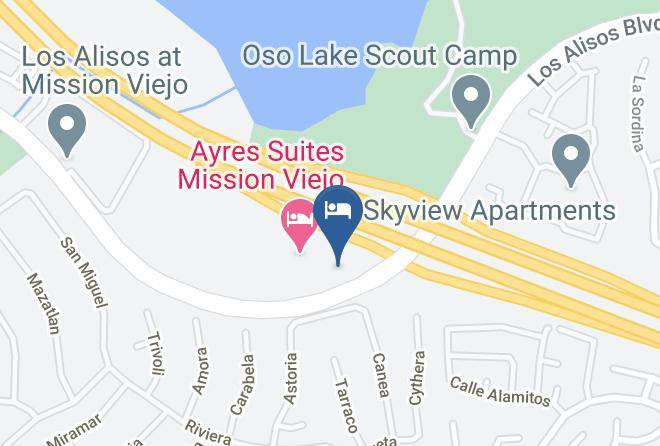Orange - Ayres Hotel & Spa Mission Viejo Maps