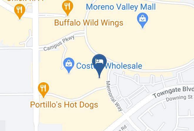 Ayres Hotel & Spa Moreno Valley Map