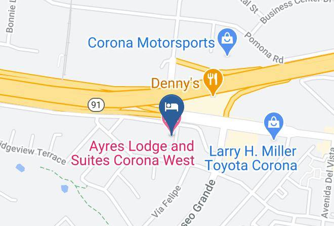 Riverside - Ayres Lodge And Suites Corona West Maps