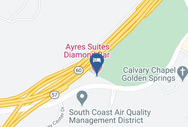 Ayres Suites Diamond Bar Map