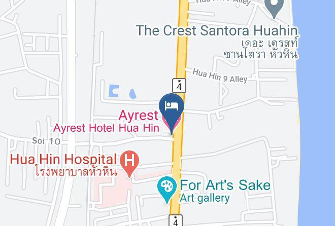 Ayrest Hotel Map