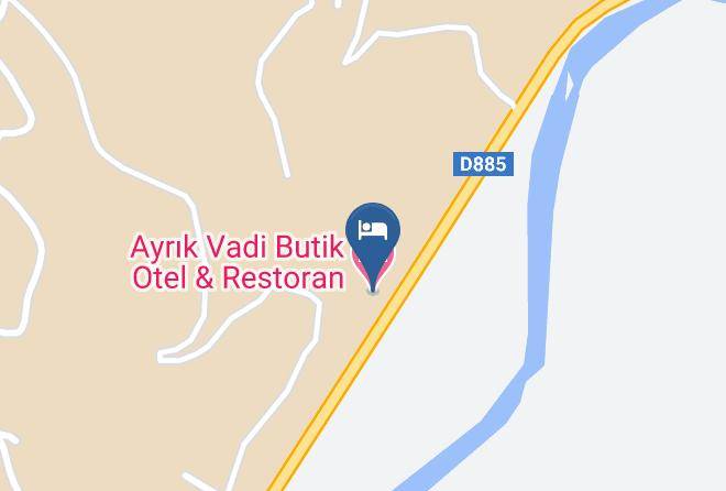 Tunceli - Ayrik Vadi Butik Otel & Restoran Maps