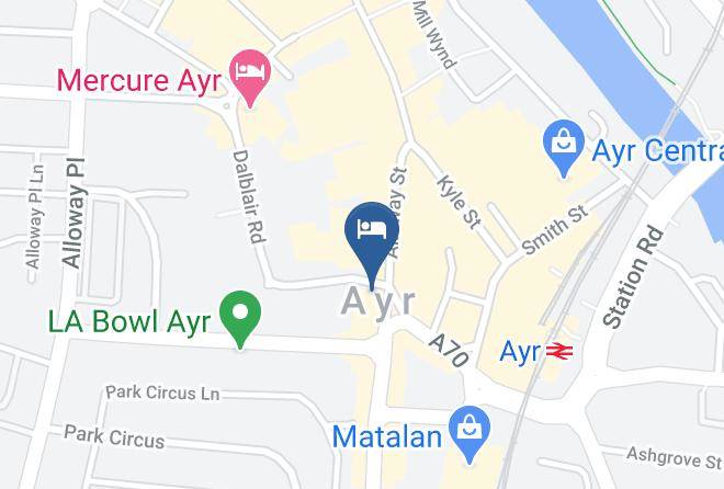 South Ayrshire - Ayrshire & Galloway Hotel Maps