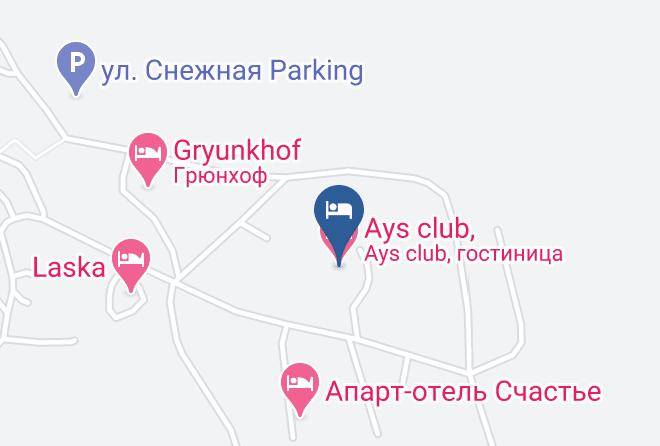Ays Club Hotel Map
