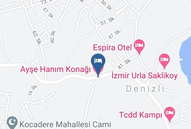 Urla - Ayse Hanim Konagi Maps
