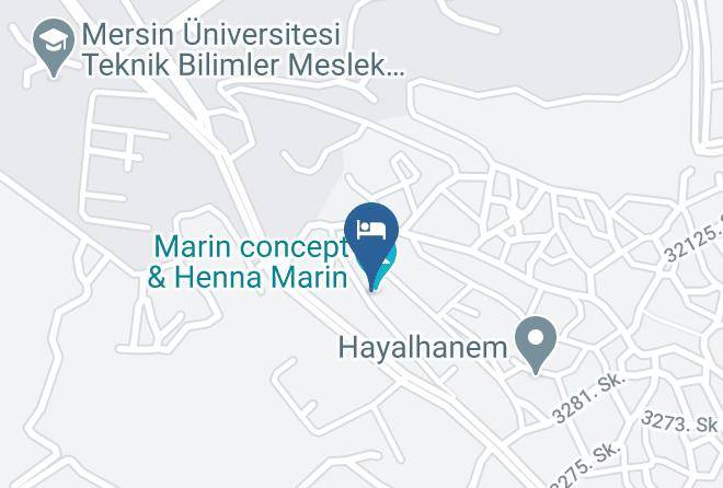 Yenisehir - Ayseli Otel Maps