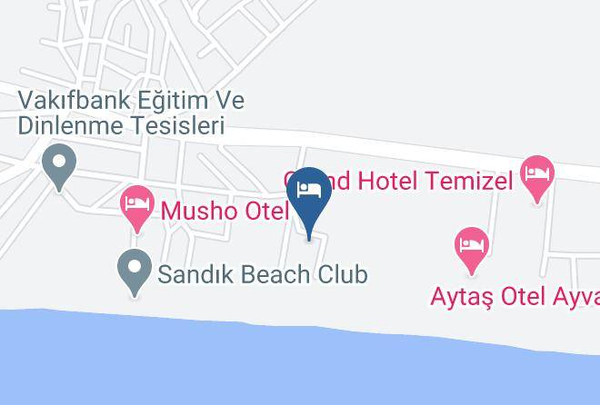 Ayvalik - Aytur Beach Club Hotel Maps