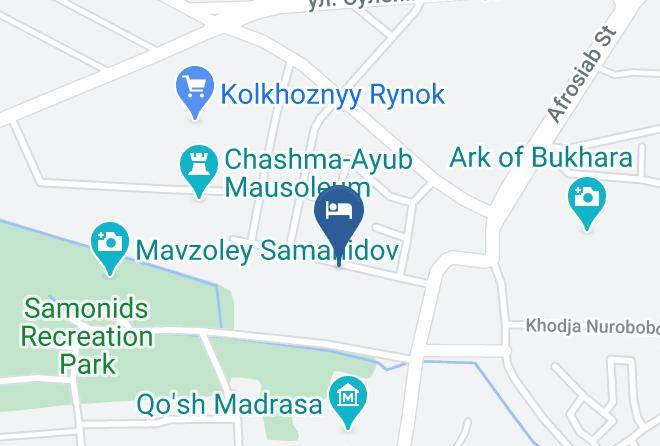 Bukhara - Ayub Boutique Hotel Maps