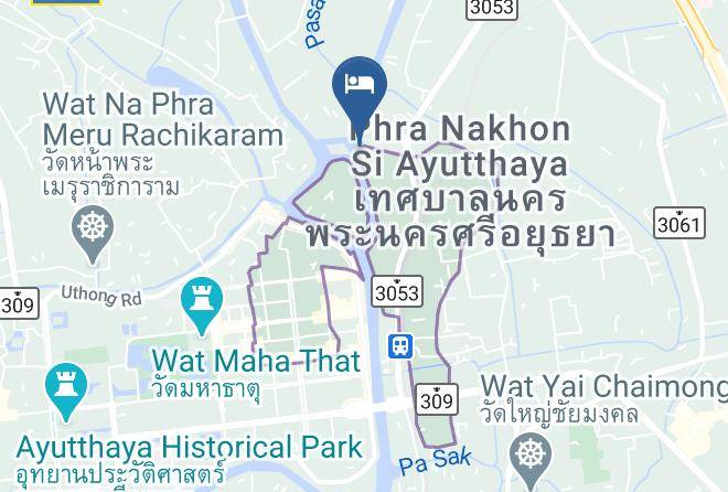 Amphoe Phra Nakhon Si Ayutthaya - Ayutthaya Buri Dhevi Maps