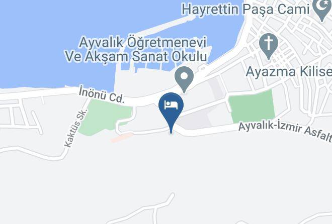 Ayvalik - Ayvalik Bogazici Otel Maps
