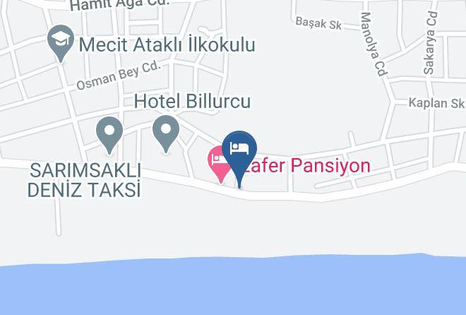 Ayvalik Cinar Hotel Map