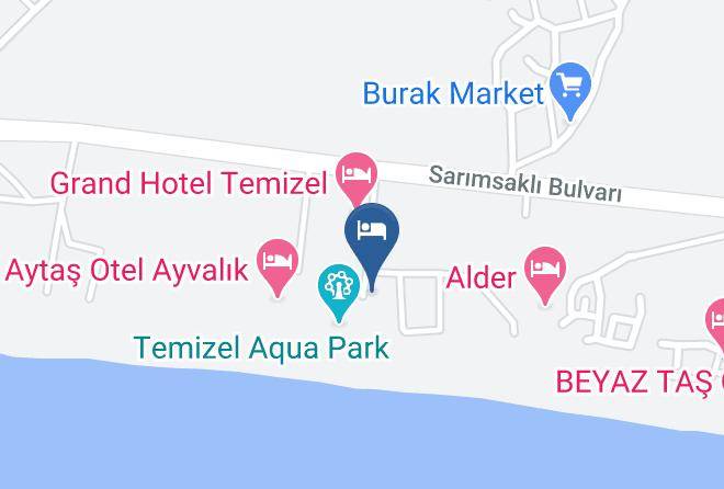 Ayvalik - Ayvalik Hotel Paris Maps
