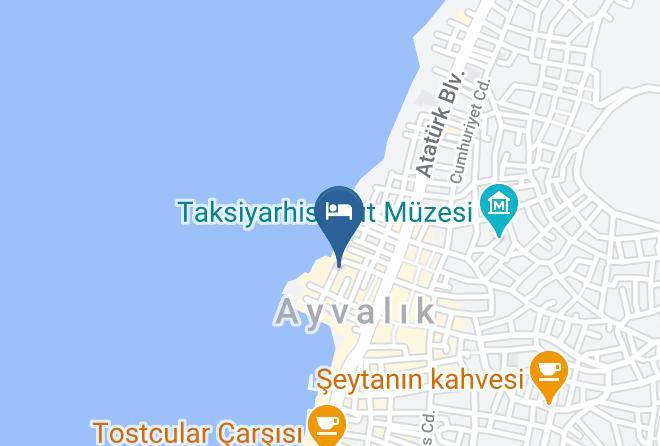 Ayvalik - Hotel Ayvalik Palas Maps