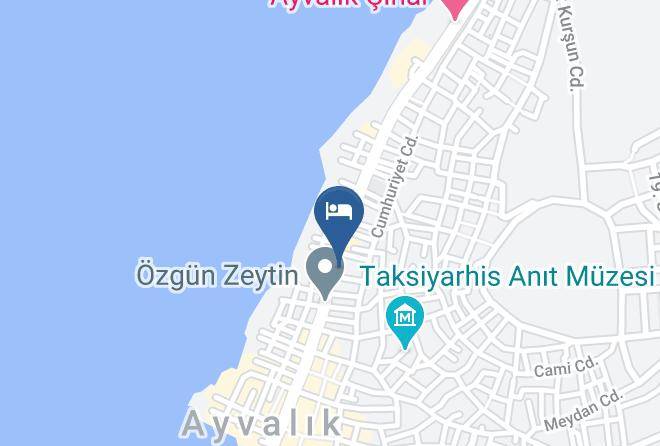 Ayvalik - Ayvalik Sedef Otel Maps