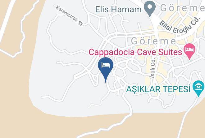 Aza Cave Hotel Map