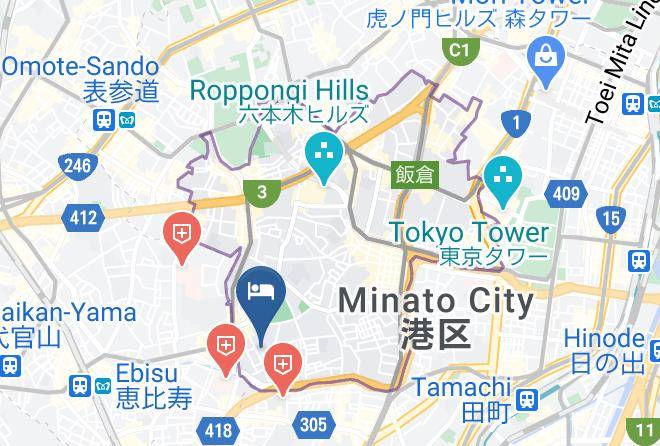 Minato Ward - Azabu Court Maps