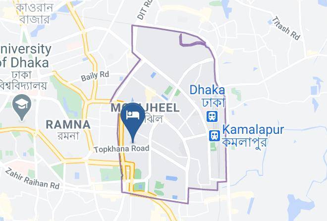 Dhaka - Azad Center Maps
