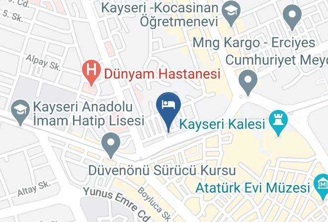 Kocasinan - Azade Butik Otel Maps
