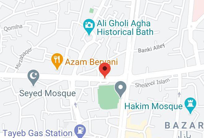 Isfahan - Azadi Hotel Maps