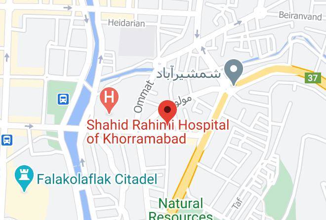 Khoram Abad - Azadi Hotel Maps