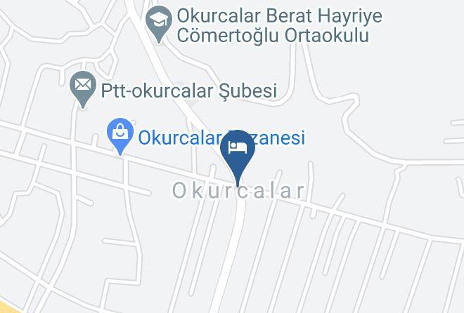 Okurcalar - Azak Pansiyon Maps