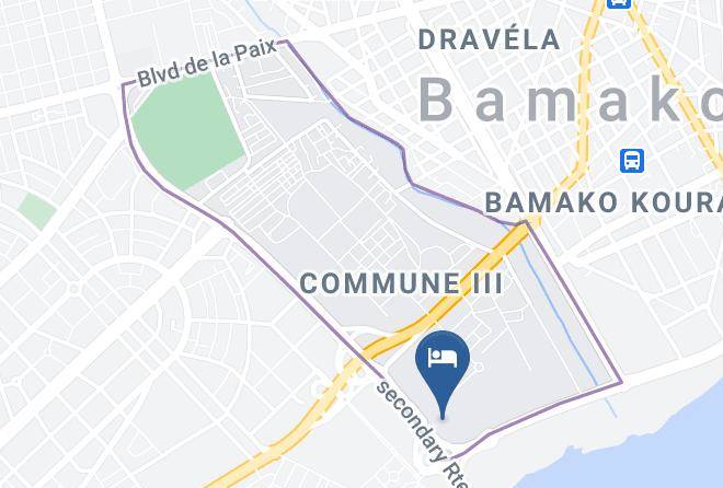 Bamako - Azalai Hotel Bamako Maps
