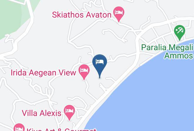 Sporades - Azalea View Amaranthos Maps