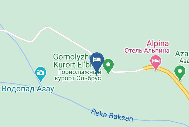 Elbrussky District - Azau Free Ride Maps