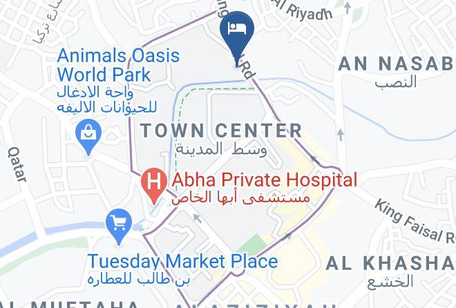 Abha - Azd Hotel Maps