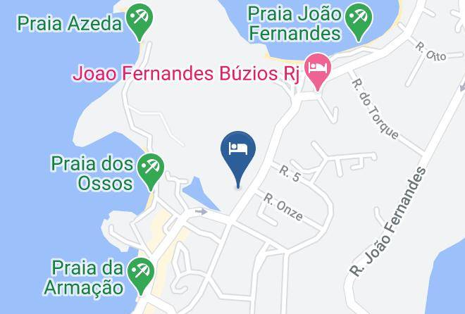 Buzios - Azeda Boutique Hotel Maps