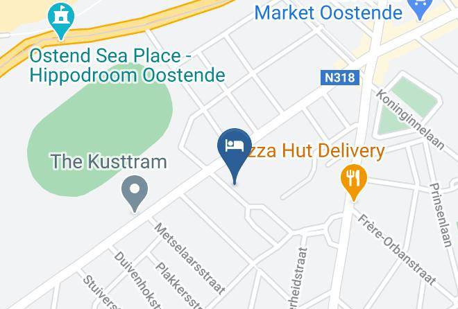 West Flanders - Azee Logies&ontbijt Maps
